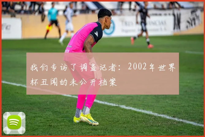 我们专访了调查记者：2002年世界杯丑闻的未公开档案